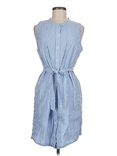 Pre-owned J.crew Collection Casual Dress In Blue
