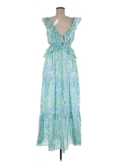 Pre-owned J.crew Collection Casual Dress In Blue