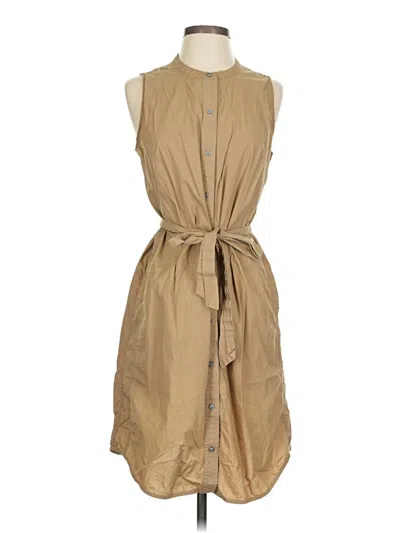 Pre-owned J.crew Collection Casual Dress In Brown