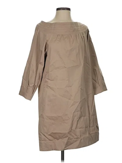 Pre-owned J.crew Collection Casual Dress In Brown