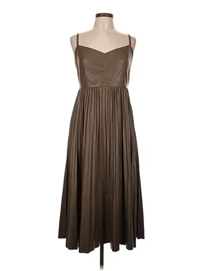 Pre-owned J.crew Collection Casual Dress In Brown