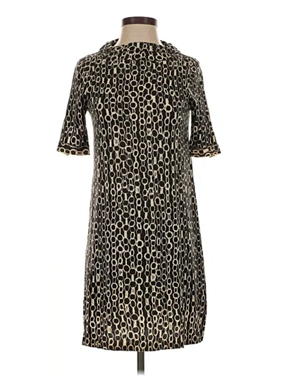 Pre-owned J.crew Collection Casual Dress In Gold