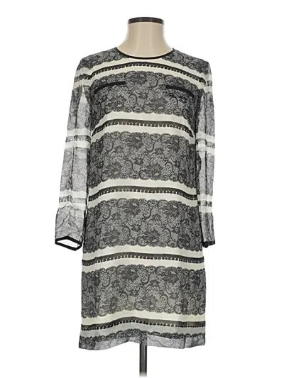 Pre-owned J.crew Collection Casual Dress In Gray