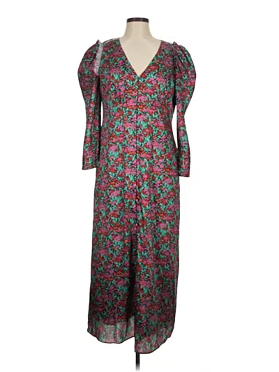 Pre-owned J.crew Collection Casual Dress In Gray
