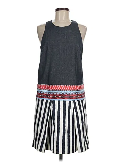 Pre-owned J.crew Collection Casual Dress In Gray