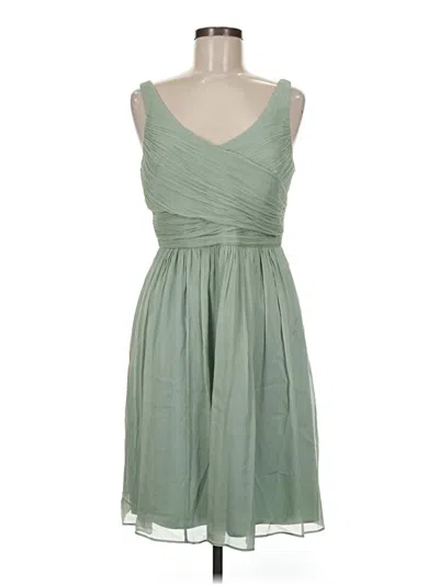 Pre-owned J.crew Collection Casual Dress In Green