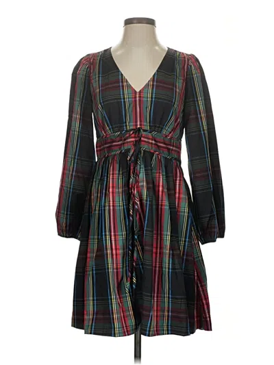 Pre-owned J.crew Collection Casual Dress In Green
