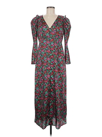 Pre-owned J.crew Collection Casual Dress In Green