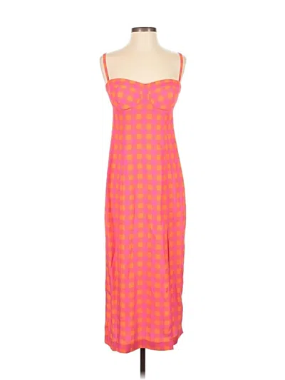 Pre-owned J.crew Collection Casual Dress In Pink