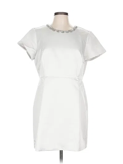 Pre-owned J.crew Collection Casual Dress In Silver