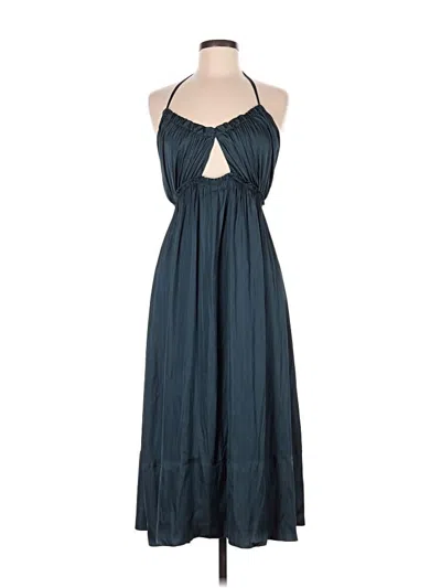 Pre-owned J.crew Collection Casual Dress In Teal