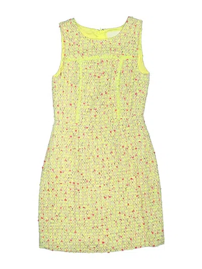 Pre-owned J.crew Collection Casual Dress In Yellow