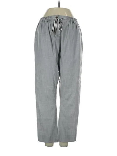 Pre-owned J.crew Collection Casual Pants In Gray