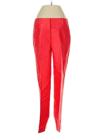 Pre-owned J.crew Collection Casual Pants In Red