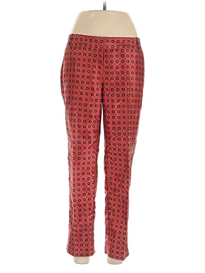 Pre-owned J.crew Collection Casual Pants In Red