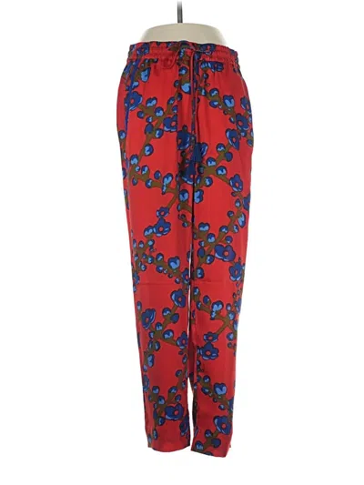 Pre-owned J.crew Collection Casual Pants In Red