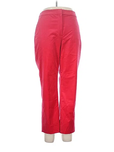 Pre-owned J.crew Collection Casual Pants In Red