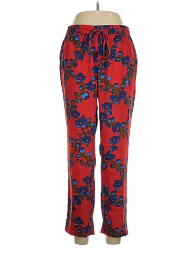 Pre-owned J.crew Collection Casual Pants In Red