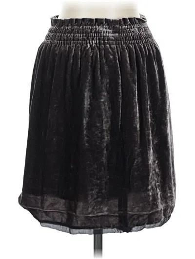 Pre-owned J.crew Collection Casual Skirt In Black