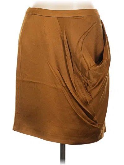 J.crew Collection Casual Skirt In Brown
