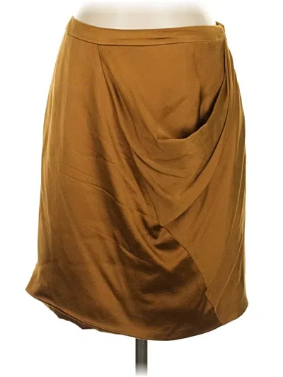 Pre-owned J.crew Collection Casual Skirt In Brown