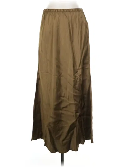 Pre-owned J.crew Collection Casual Skirt In Brown