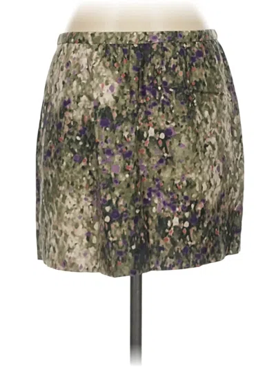 Pre-owned J.crew Collection Casual Skirt In Green