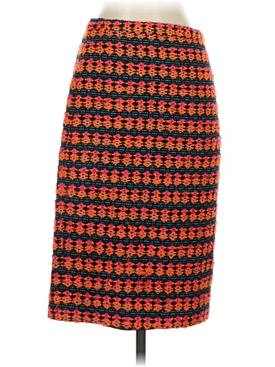 Pre-owned J.crew Collection Casual Skirt In Red