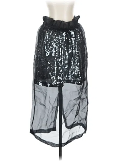 J.crew Collection Casual Skirt In Silver