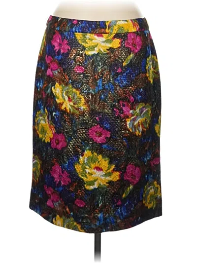Pre-owned J.crew Collection Casual Skirt In Yellow