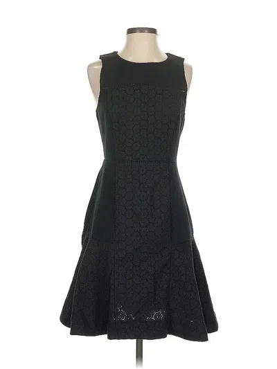 Pre-owned J.crew Collection Cocktail Dress In Black