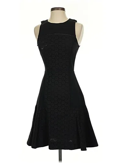 Pre-owned J.crew Collection Cocktail Dress In Black