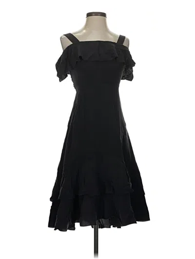 Pre-owned J.crew Collection Cocktail Dress In Black