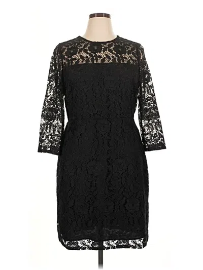 Pre-owned J.crew Collection Cocktail Dress In Black