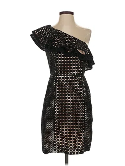 Pre-owned J.crew Collection Cocktail Dress In Black