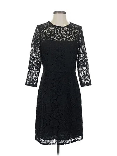 Pre-owned J.crew Collection Cocktail Dress In Black