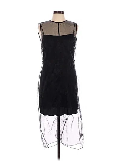Pre-owned J.crew Collection Cocktail Dress In Black