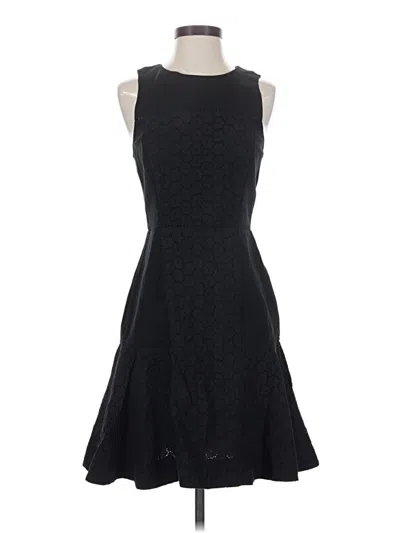 Pre-owned J.crew Collection Cocktail Dress In Black