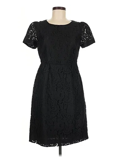 Pre-owned J.crew Collection Cocktail Dress In Black