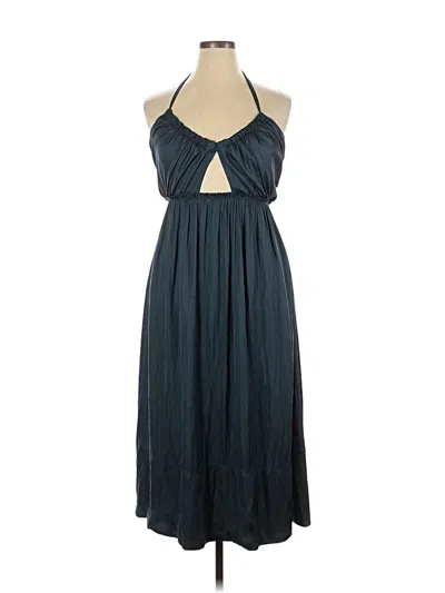 Pre-owned J.crew Collection Cocktail Dress In Blue