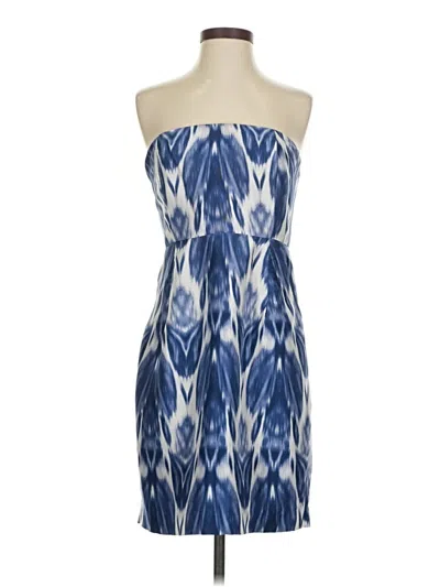Pre-owned J.crew Collection Cocktail Dress In Blue