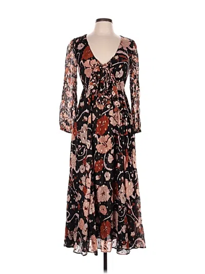 Pre-owned J.crew Collection Cocktail Dress In Brown