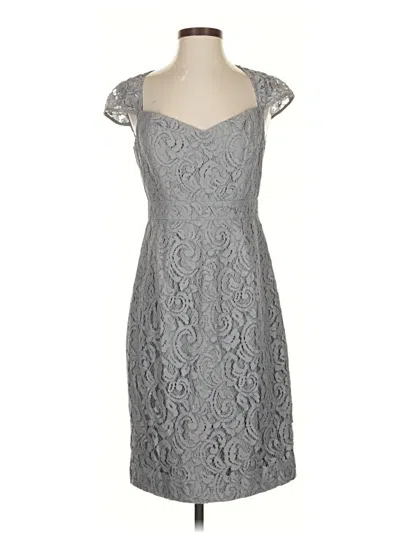 Pre-owned J.crew Collection Cocktail Dress In Gray