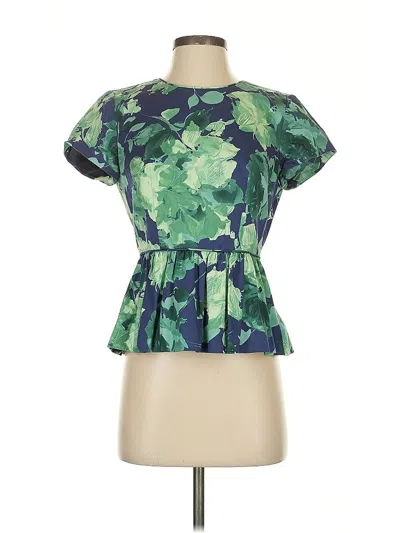 Pre-owned J.crew Collection Cocktail Dress In Green