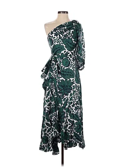 Pre-owned J.crew Collection Cocktail Dress In Green
