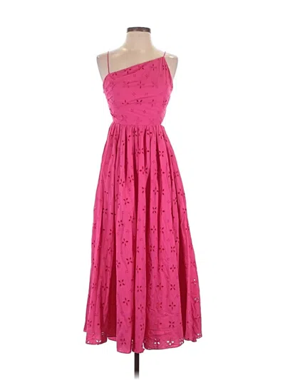 Pre-owned J.crew Collection Cocktail Dress In Pink