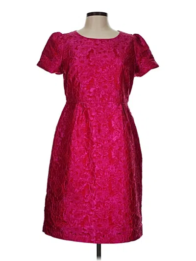 Pre-owned J.crew Collection Cocktail Dress In Pink