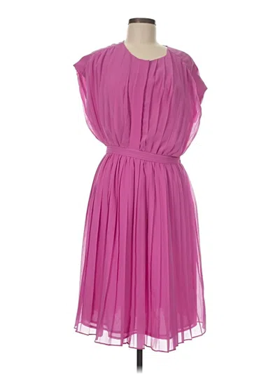 Pre-owned J.crew Collection Cocktail Dress In Pink