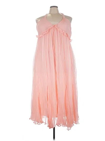 Pre-owned J.crew Collection Cocktail Dress In Pink