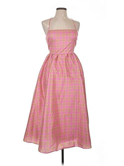 Pre-owned J.crew Collection Cocktail Dress In Pink